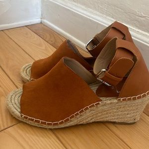 Never worn Espadrilles Wedges - size 7.5